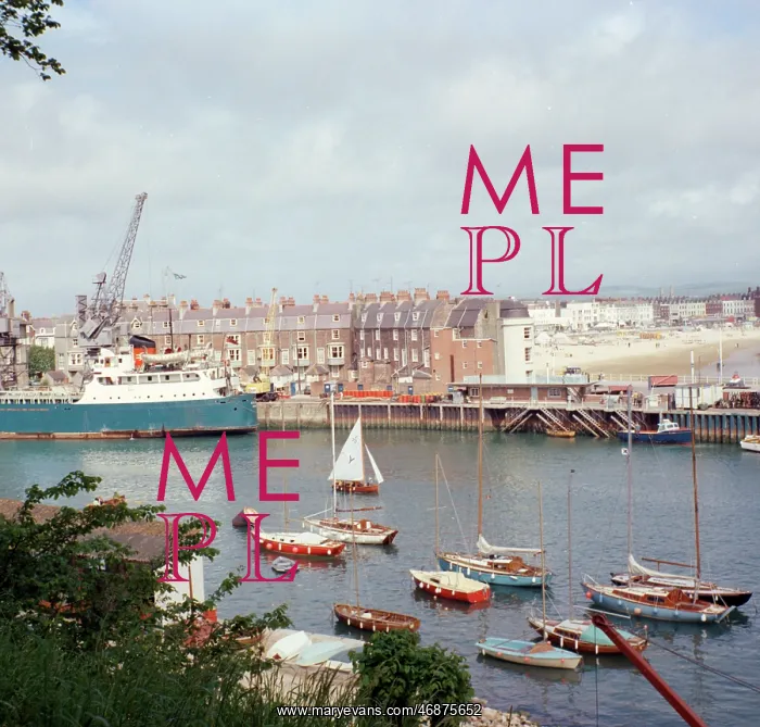 : The harbour from the Nothe, Weymouth : The harbour from the Nothe, Weymouth