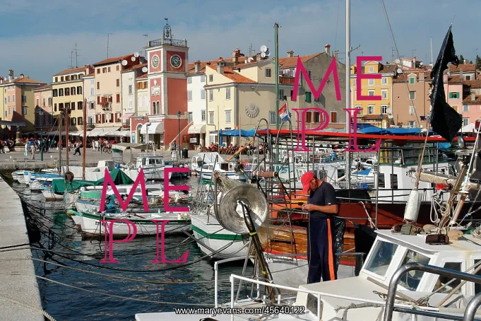 : Harbour of Rovinj, Croatia : Harbour of Rovinj, Croatia