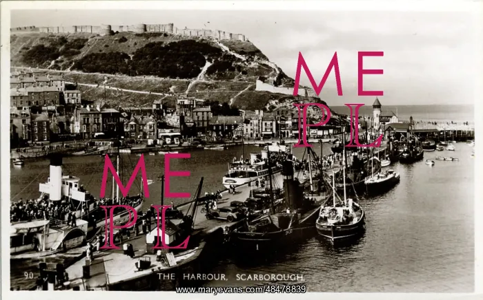 : The Harbour, Scarborough, Yorkshire : The Harbour, Scarborough, Yorkshire