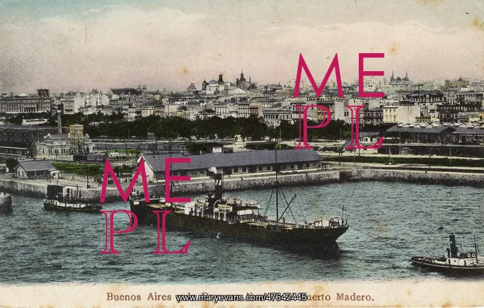 : Harbour scene, Buenos Aires, Argentina, South America : Harbour scene, Buenos Aires, Argentina, South America
