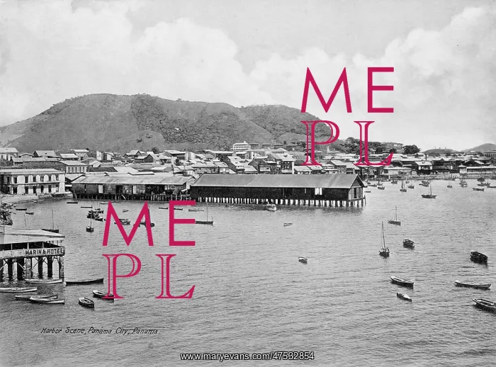  : Harbour Scene, Panama City, Panama