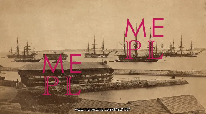  : Harbour with ships, Bermuda, West Indies