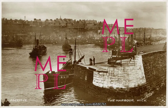  : The harbour at Wick, Scotland