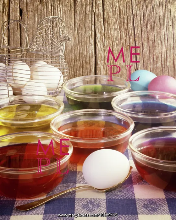 : Hard Boiled Eggs Spoon and Glass Bowls Full of : Hard Boiled Eggs Spoon and Glass Bowls Full of