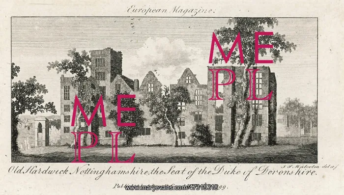 : HARDWICK OLD HALL : HARDWICK OLD HALL