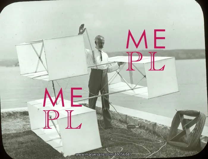 : Hargrave with three-celled kite : Hargrave with three-celled kite
