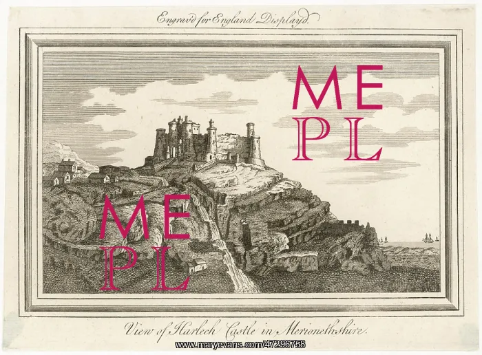  : HARLECH CASTLE / DISPLAY'D