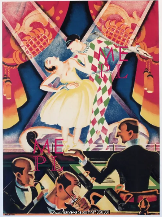 : Harlequin and Columbine, with orchestra : Harlequin and Columbine, with orchestra