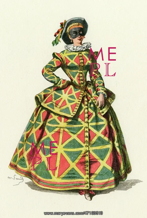  : Harlequin - Female 1862