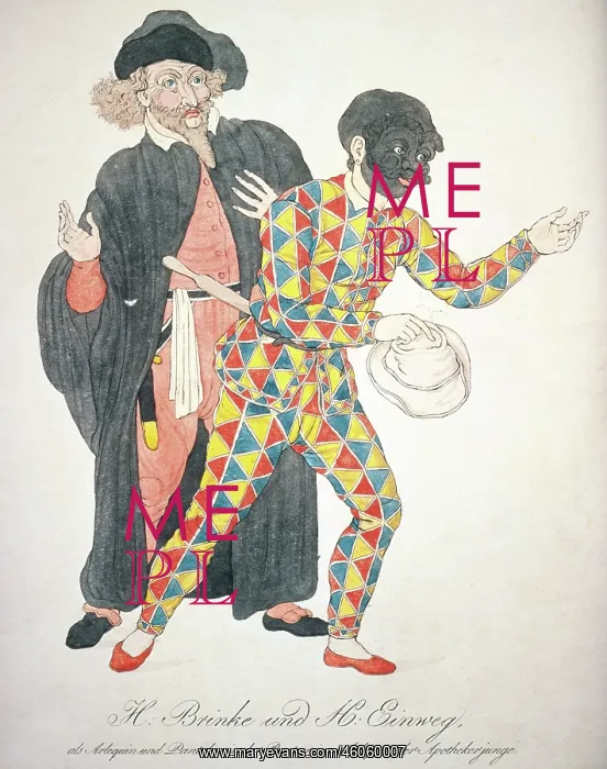 : Harlequin and Pantalon : Harlequin and Pantalon