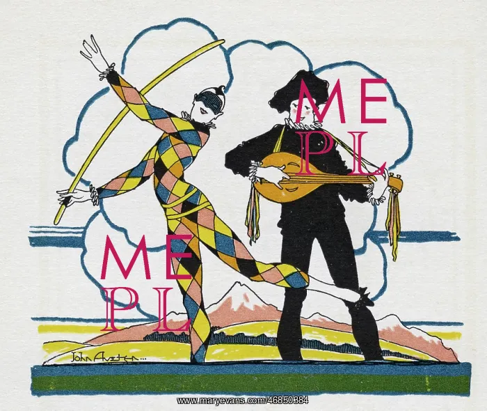 : Harlequin and Scaramouche : Harlequin and Scaramouche