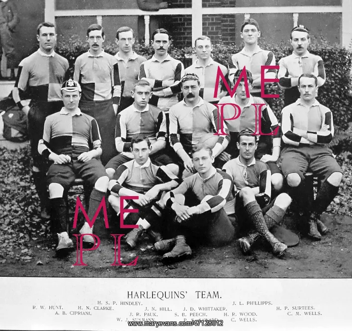  : Harlequins Rugby Team in the 1890s