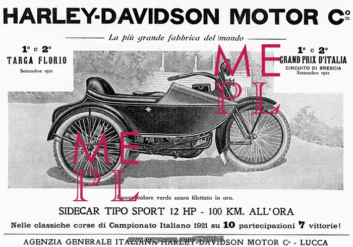  : HARLEY DAVIDSON ADVERT