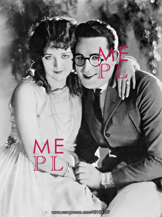 : Harold Lloyd with Mildred Davis, 1925 : Harold Lloyd with Mildred Davis, 1925