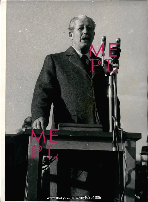 : Harold Macmillan opens Preston motorway, Lancashire : Harold Macmillan opens Preston motorway, Lancashire