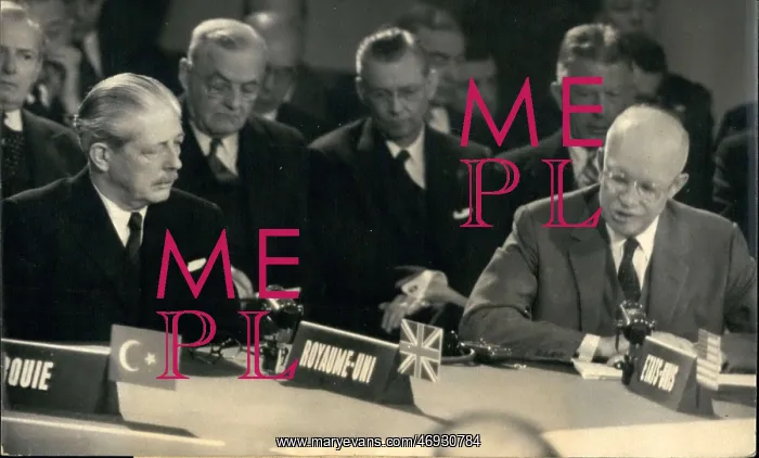 : Harold Macmillan and President Eisenhower, London : Harold Macmillan and President Eisenhower, London