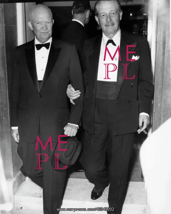 : Harold Macmillan and President Eisenhower, London : Harold Macmillan and President Eisenhower, London