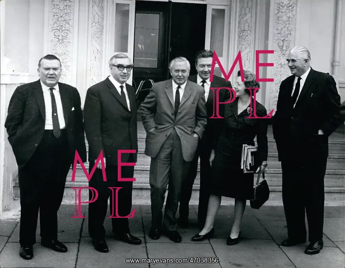 : Harold Wilson, George Brown, Barbara Castle, Brighton : Harold Wilson, George Brown, Barbara Castle, Brighton