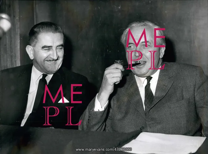 : Harold Wilson and Herbert Bowden, London : Harold Wilson and Herbert Bowden, London