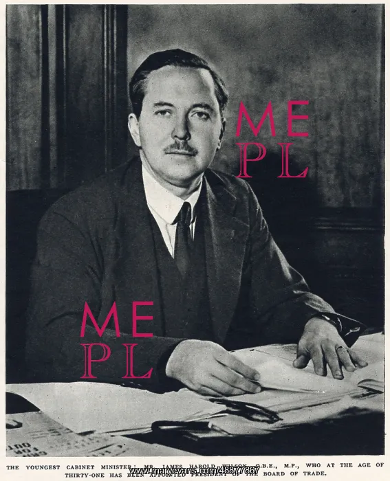 : Harold Wilson when President of the Board of Trade : Harold Wilson when President of the Board of Trade
