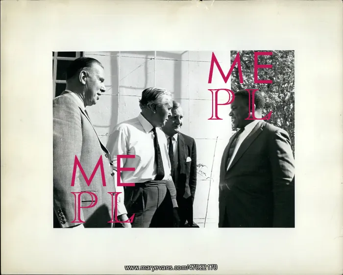 : Harold Wilson on visit to Rhodesia : Harold Wilson on visit to Rhodesia