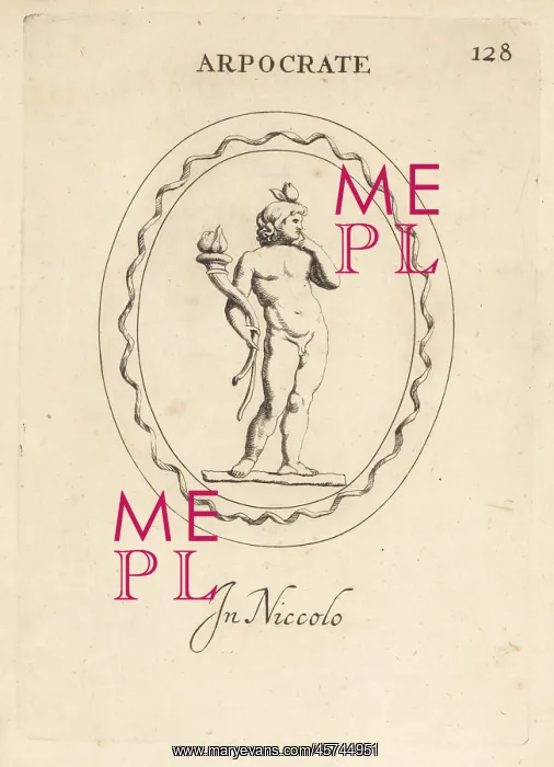  : Harpocrates, ancient Greek god of silence