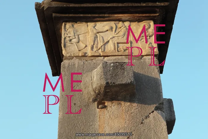 : Harpy monument, Xanthos, Turkey : Harpy monument, Xanthos, Turkey
