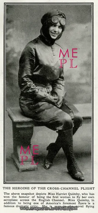 : Harriet Quimby : Harriet Quimby