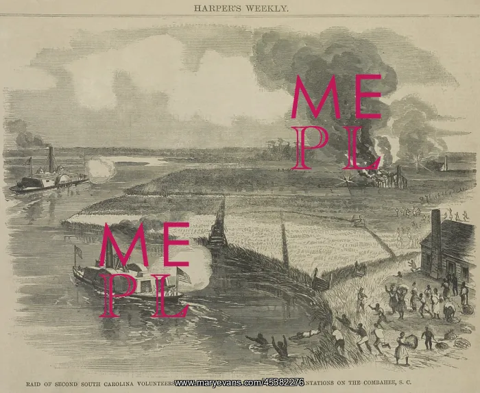 : Harriet Tubman's raid in Combahee, SC, June : Harriet Tubman's raid in Combahee, SC, June