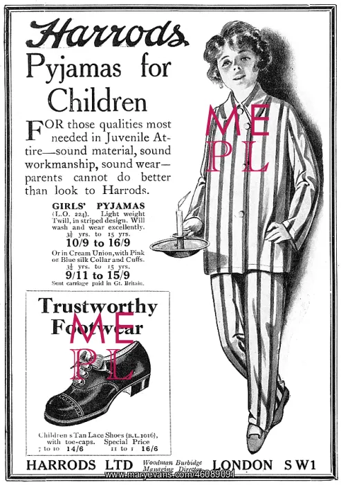 : Harrods pyjamas for children : Harrods pyjamas for children