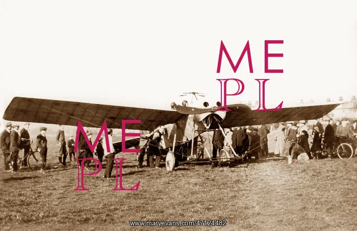  : Harrogate Blackburn monoplane on Harrogate Stray 1914