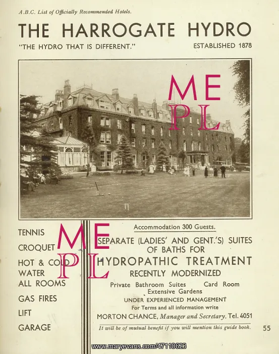: The Harrogate Hydro Hotel : The Harrogate Hydro Hotel