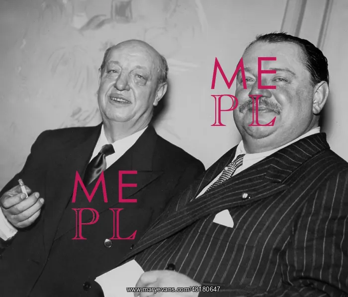 : Harry Baur and Heinrich George, 1941 : Harry Baur and Heinrich George, 1941