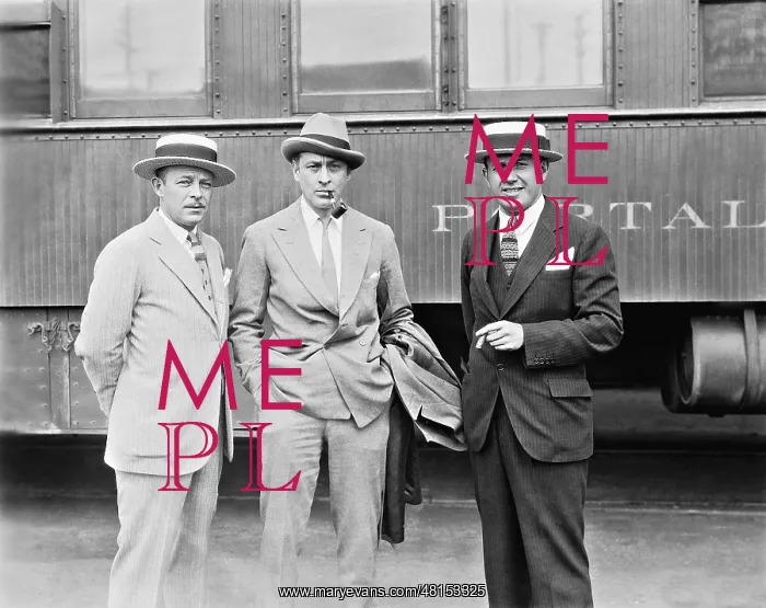 : Harry Beaumont, John Barrymore and Jack Warner : Harry Beaumont, John Barrymore and Jack Warner