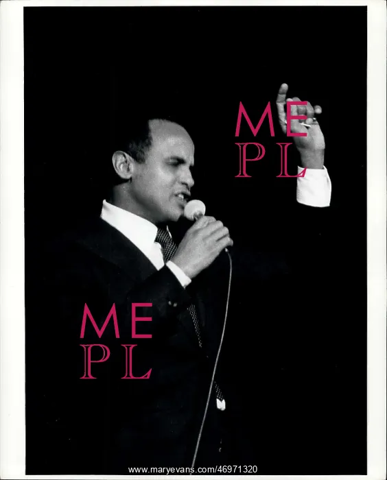 : Harry Belafonte, American singer and actor : Harry Belafonte, American singer and actor