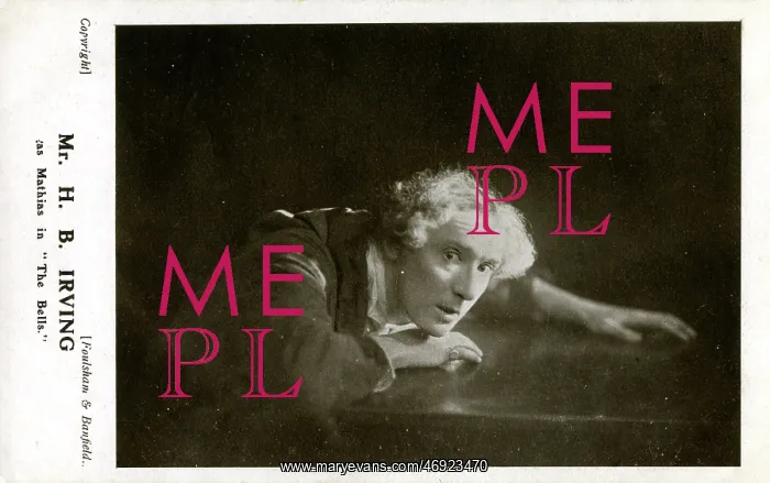 : Harry Brodribb Irving as Mathias in The Bells : Harry Brodribb Irving as Mathias in The Bells