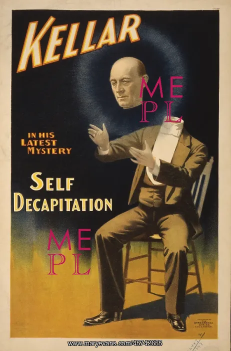 : Harry Kellar - magician - magic - poster - performance : Harry Kellar - magician - magic - poster - performance