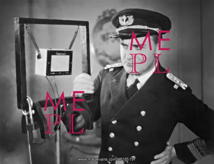 : Harry Liedtke in The Corvette Captain, 1930 : Harry Liedtke in The Corvette Captain, 1930