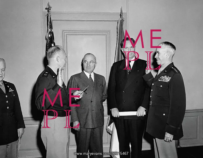 : Harry S. Truman - Eisenhower - Bradley - Royall : Harry S. Truman - Eisenhower - Bradley - Royall