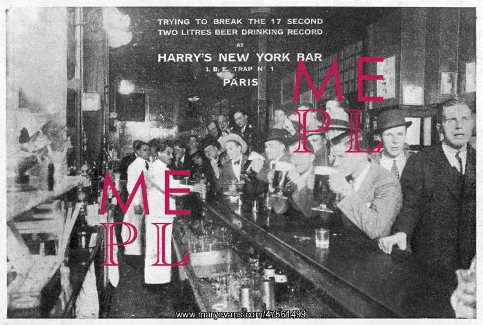 : Harry's New York bar in Paris : Harry's New York bar in Paris