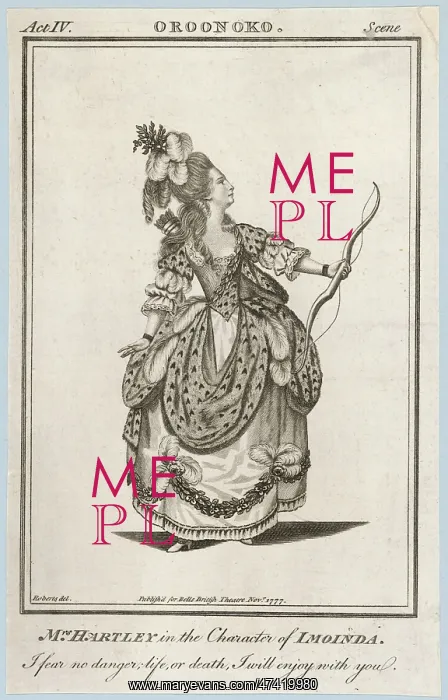 : HARTLEY AS IMOINDA : HARTLEY AS IMOINDA
