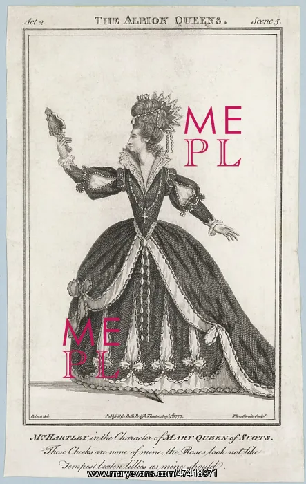 : HARTLEY AS MARY QO SCOTS : HARTLEY AS MARY QO SCOTS
