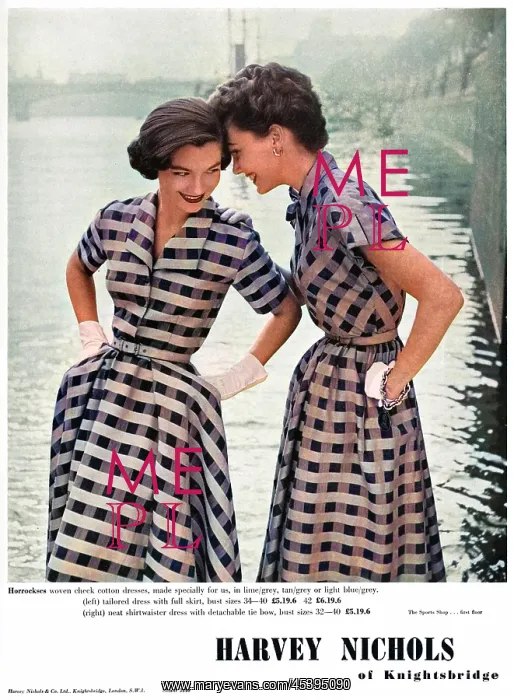 : Harvey Nichols advertisement, 1953 : Harvey Nichols advertisement, 1953