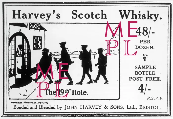  : HARVEY'S WHISKY 1913