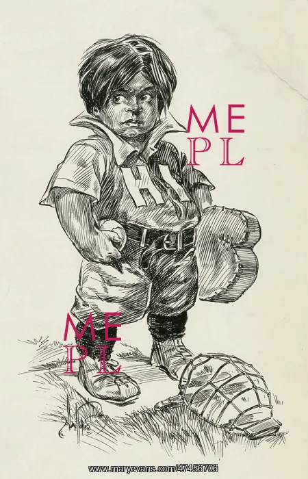 : Haskell Indian baseball boy : Haskell Indian baseball boy