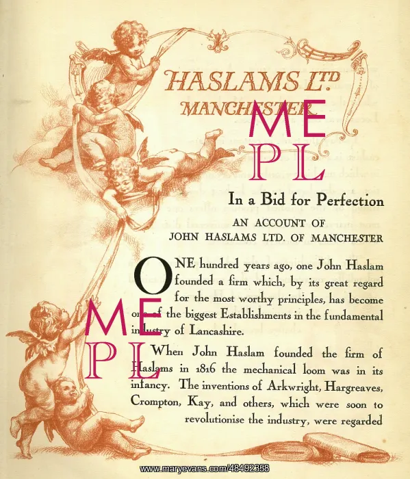 : Haslams Ltd, Manchester : Haslams Ltd, Manchester
