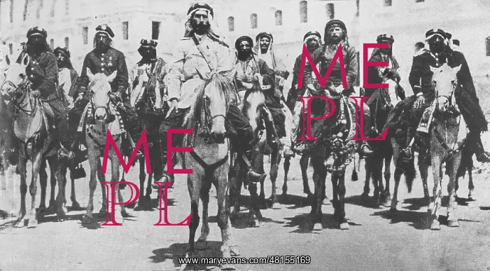  : Hasso Pascha with Kurdish horsemen
