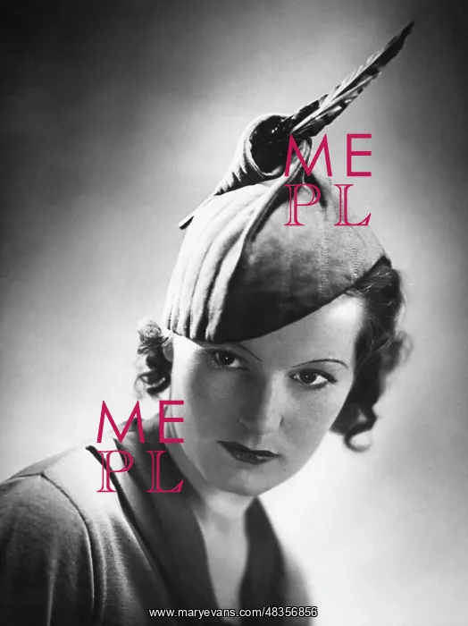 : Hat fashion, 1934 : Hat fashion, 1934