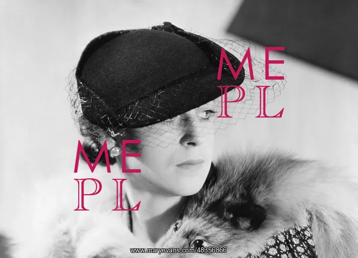 : Hat fashion, 1934 : Hat fashion, 1934