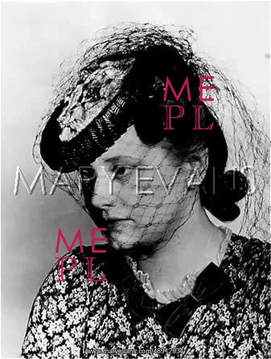  : HAT WITH VEIL 1940S